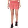 Road 2in1 3.5in Hardloopshorts Dames-pink, pink