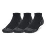Performance Tech Low Tennissokken Verpakking 3 Stuks-Zwart