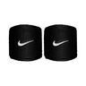 Swoosh Classic Zweetband Unisex - zwart, wit