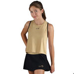 Endless Kleding Endless Court Tanktop Dames-Goud