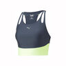 Run Ultraform Crop Sport-bh Dames-Blauw