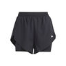 Designed For Training 2in1 5,5in Shorts Dames-Zwart