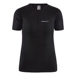Craft Kleding Craft ADV Cool Intensity Hardloopshirt Dames-Zwart