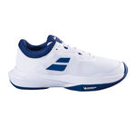Babolat Tennisschoenen Babolat SFX 4 Gravelschoen Heren-Wit,Donkerblauw