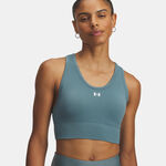 Under Armour Kleding Under Armour Vanisheamle Mid Sport-bh Dames-blauw