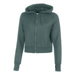 Nike Kleding Nike One Therma-Fit Sportjas Dames-Groen,Zwart