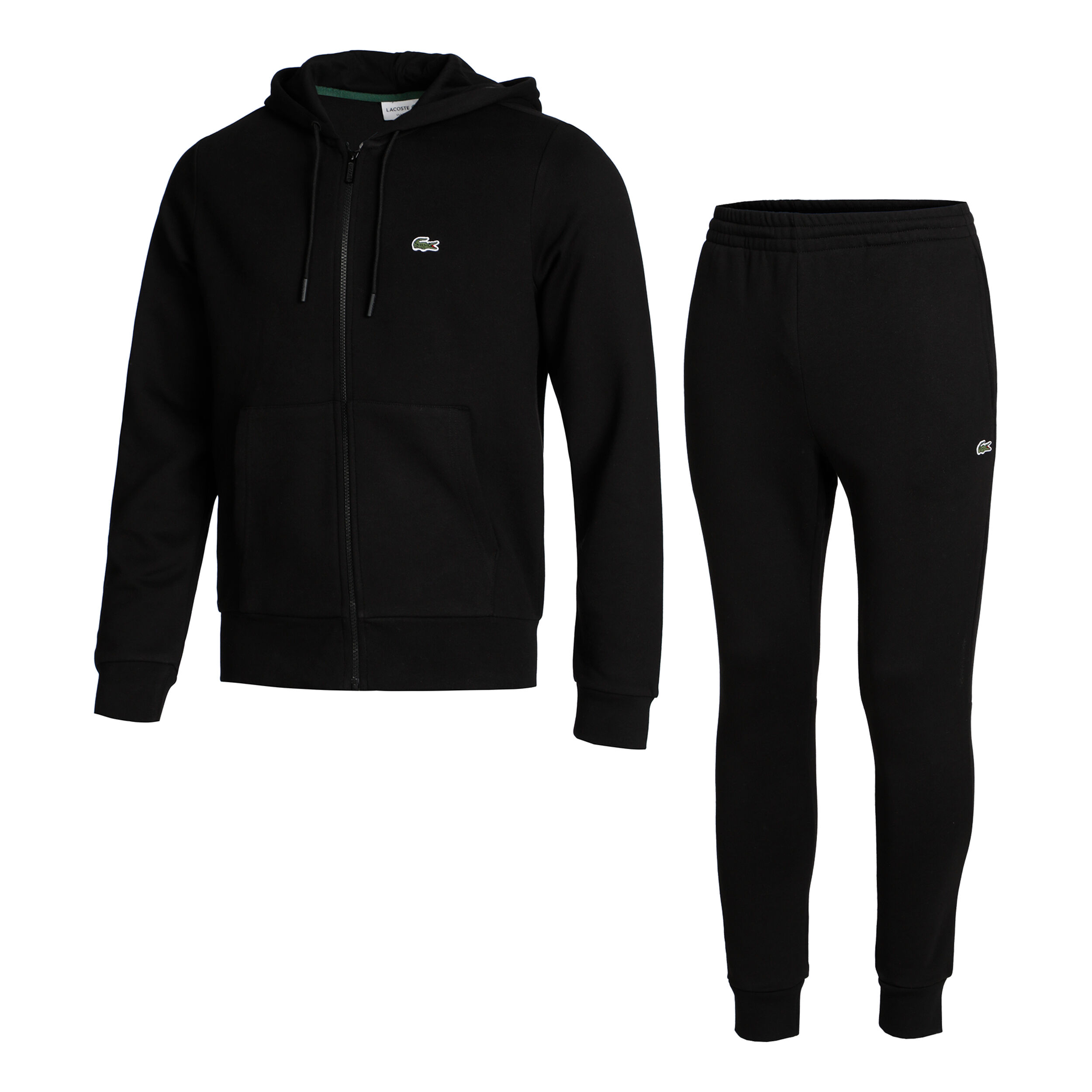 Lacoste trainingspak zwart discount
