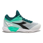 Diadora Allcourt schoen Diadora Speed Blushield Fly 5 Allcourt schoen Heren-petrolblauw, zwart