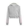 Essentials Crop Sportjas Kinderen-Grijs