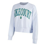Nike Kleding Nike Court Heritage Phoenix Fleece Oversized Crew High Rise Sweatshirt Dames - lichtgrijs, 