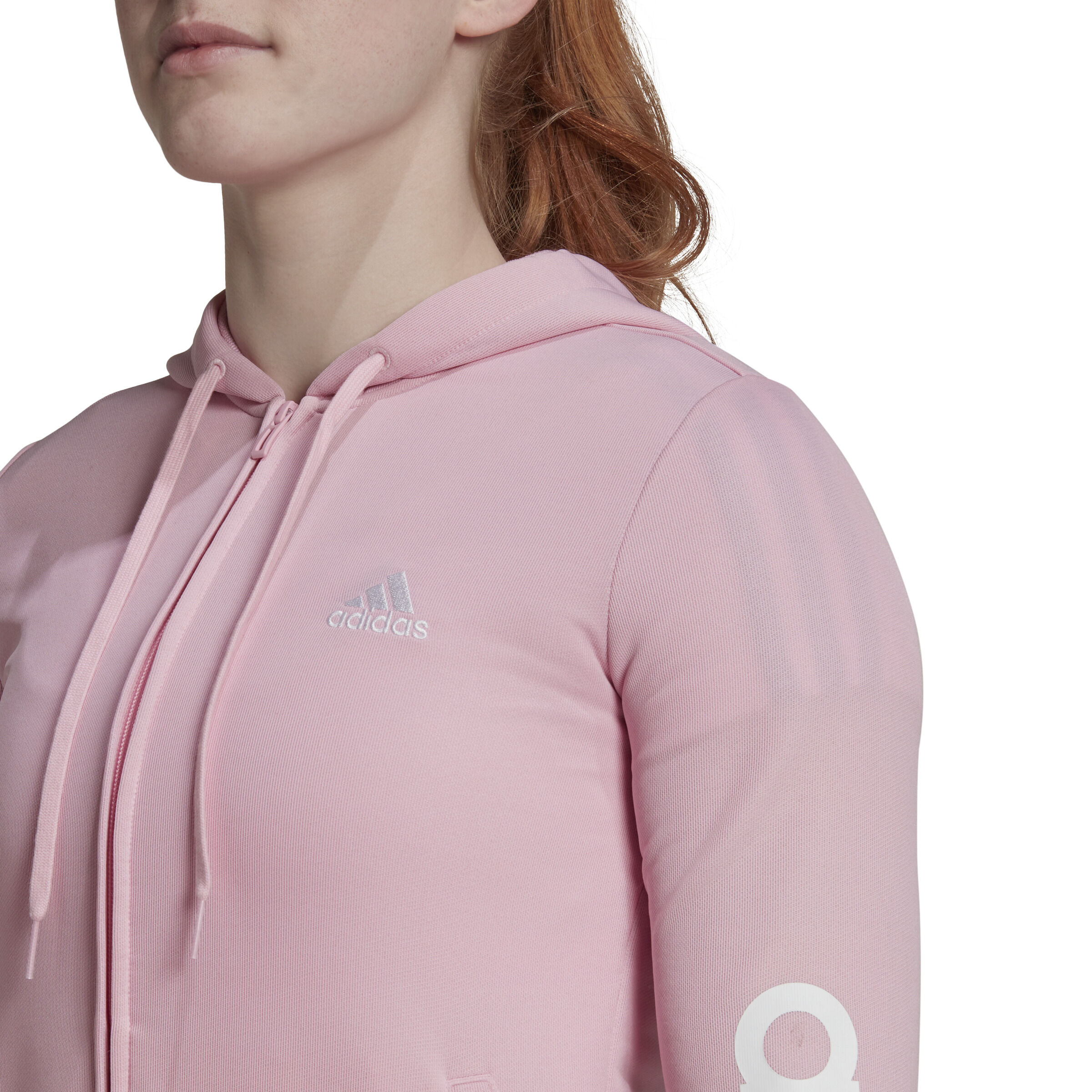 Buy adidas Linear French Terry Trainingspak Dames Roze Zwart online Tennis Point NL