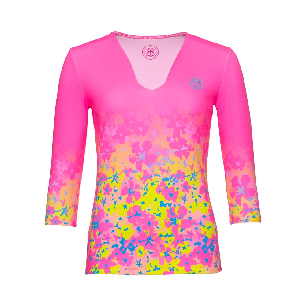 BIDI BADU Baya Tech V-Neck Longsleeve Meisjes