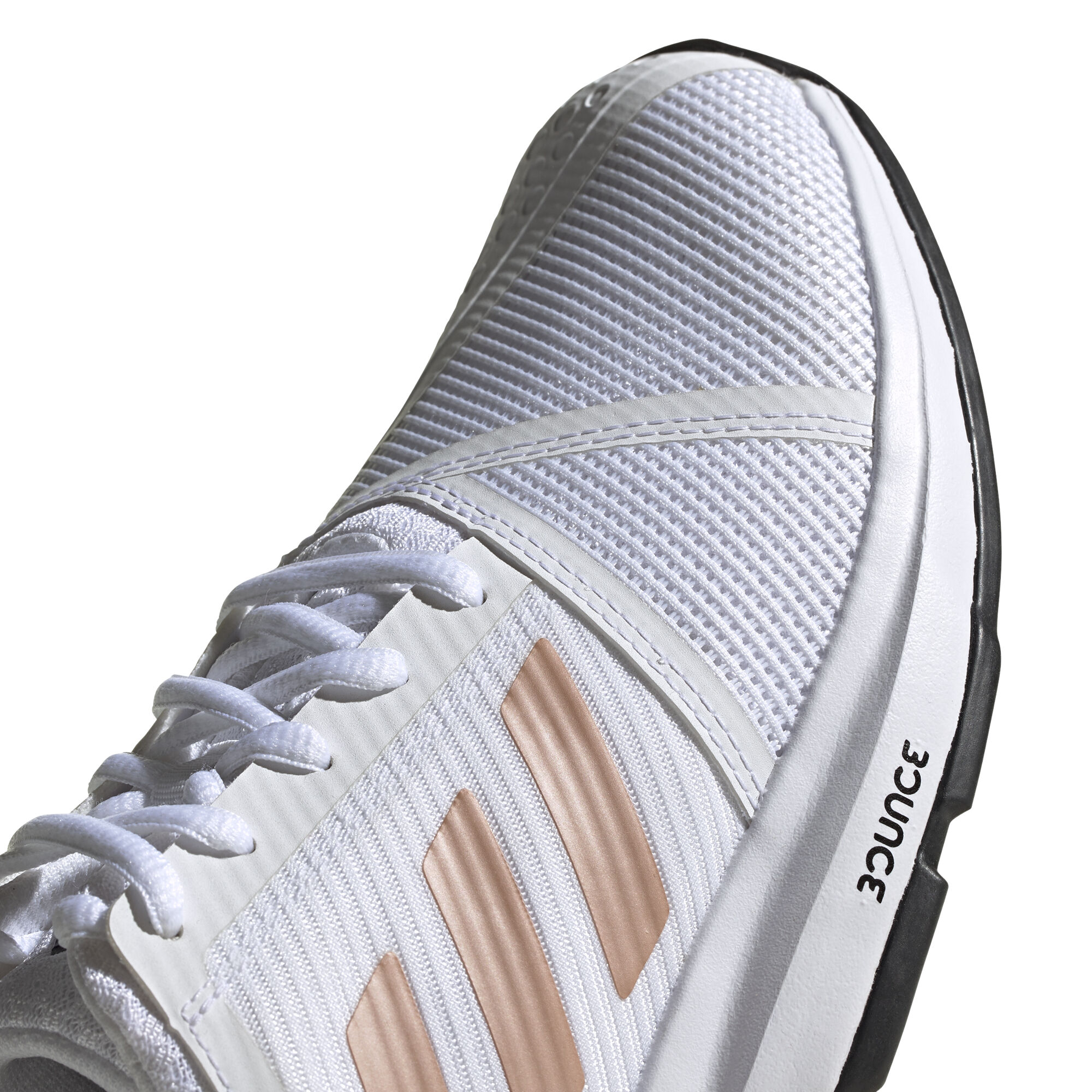adidas Courtjam Bounce Allcourt Schoen Dames - Wit, Goud online ... adidas Courtjam Bounce Allcourt Schoen Dames - Wit, Goud online ...