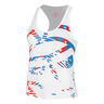 Tadisa Lifestyle Tanktop Dames-blauw,rood