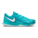 Nike Tennisschoenen Nike Air Zoom Vapor Cage 4 Rafa Gravelschoen Heren-Turkoois,Wit