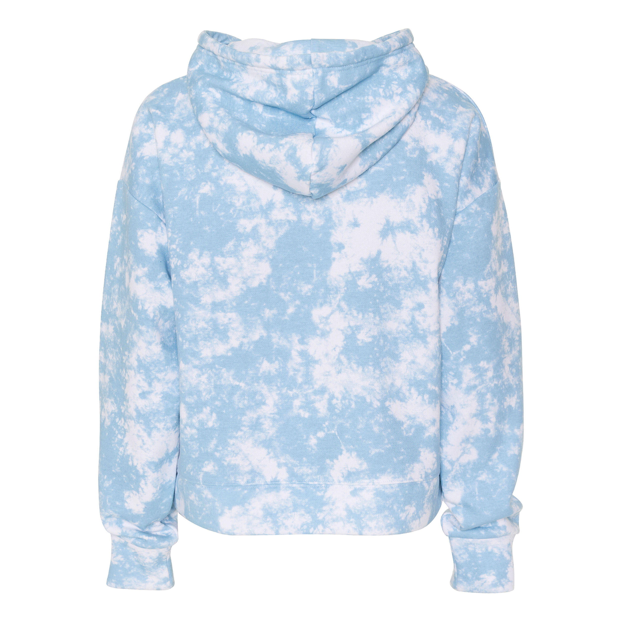 Buy Australian Open AO Tie Dye Sweater Met Capuchon Dames Lichtblauw Wit online Tennis Point NL