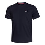 Fila Kleding Fila Logo Small T-shirt Heren-Donkerblauw
