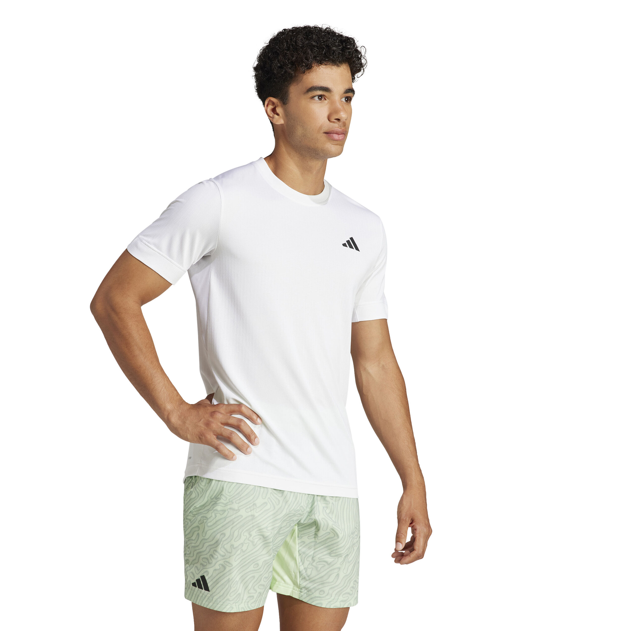 Adidas shirt heren wit top