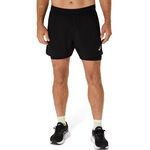 ASICS Kleding ASICS Core 2in1 5in Hardloopshorts Heren-zwart, zwart