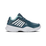 K-Swiss Tennisschoenen K-Swiss Court Express Omni Allcourt Schoen Kinderen-Petrolblauw,Wit