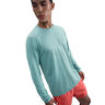Stride Hardloopshirt Heren - turkoois, zilver