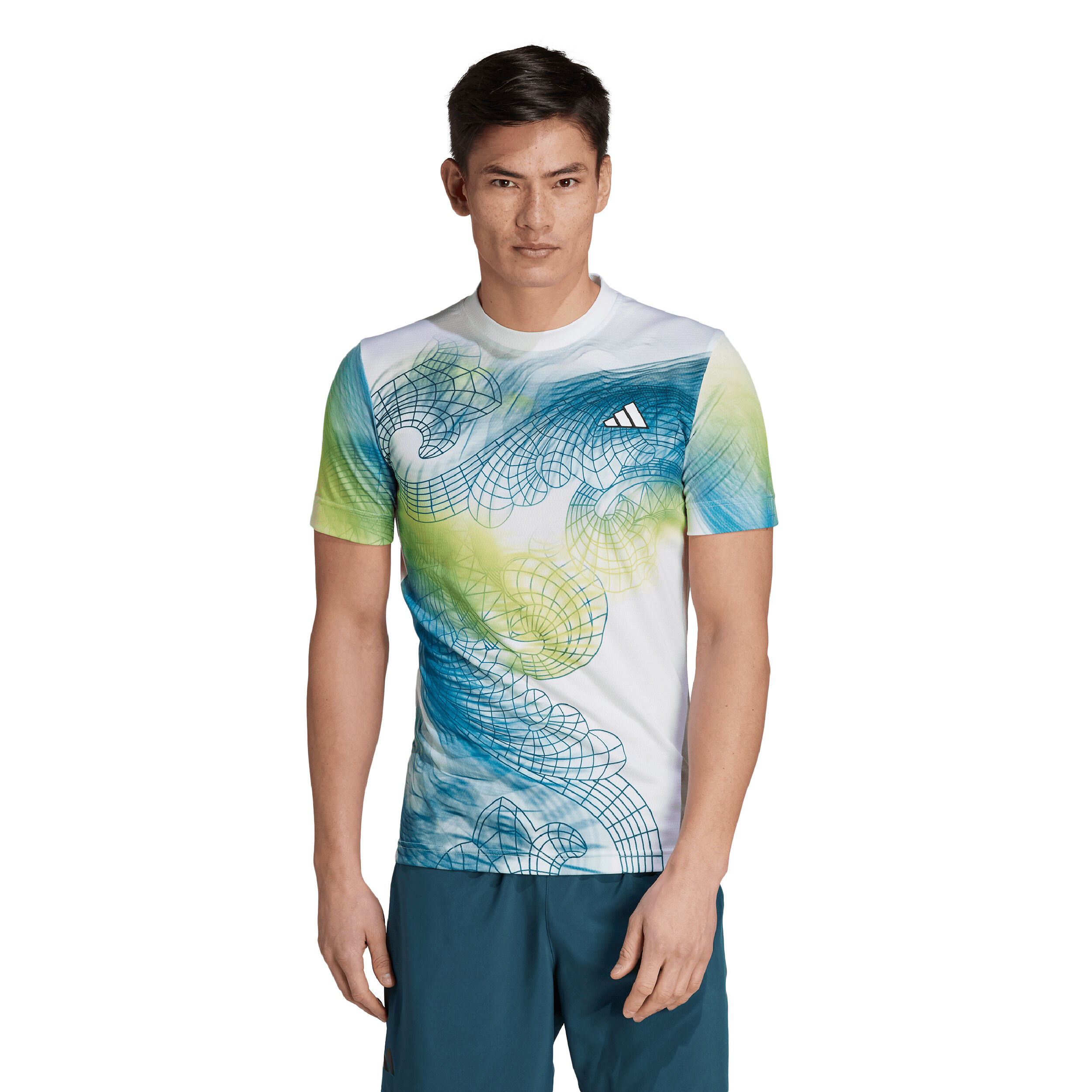 Printed Pro T shirt Heren Veelkleurig