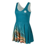 BIDI BADU Kleding BIDI BADU Komodo Jurk Dames-Petrolblauw