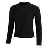 Court Dri-Fit Advantage Longsleeve Dames-Zwart,Zwart