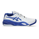 ASICS Tennisschoenen ASICS Gel-Resolution X Gravelschoen Heren-Wit,Donkerblauw