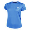 Crew T-shirt Dames-Blauw