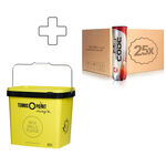 Balls Unlimited Bal met binnendruk Balls Unlimited Code Red Verpakking 4 Stuks