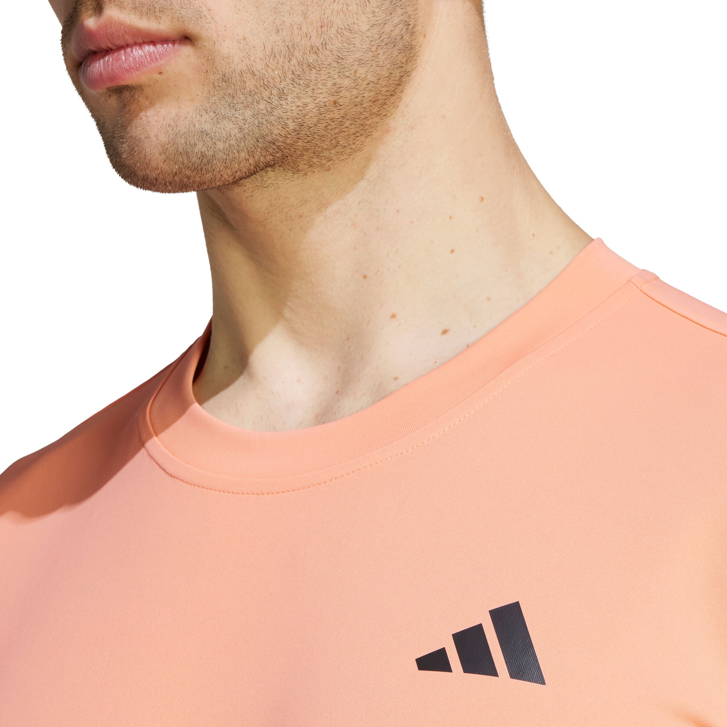 Adidas shirt heren abrikoos sales