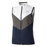 Club Vest Dames-Blauw,Wit