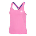 Quiet Please Kleding Quiet Please Serve & Volley 2.0 Tanktop Dames - pink, wit