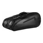 Wilson Tennistassen Wilson Elite 15 Pack SMU Black/ Black