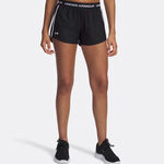 Under Armour Shorts Under Armour Tech Play Up Short Voor Tennisballen Dames-Zwart,Wit