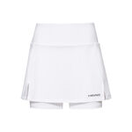 HEAD Kleding HEAD Club Basic Long Rok Dames-Wit,Zilver