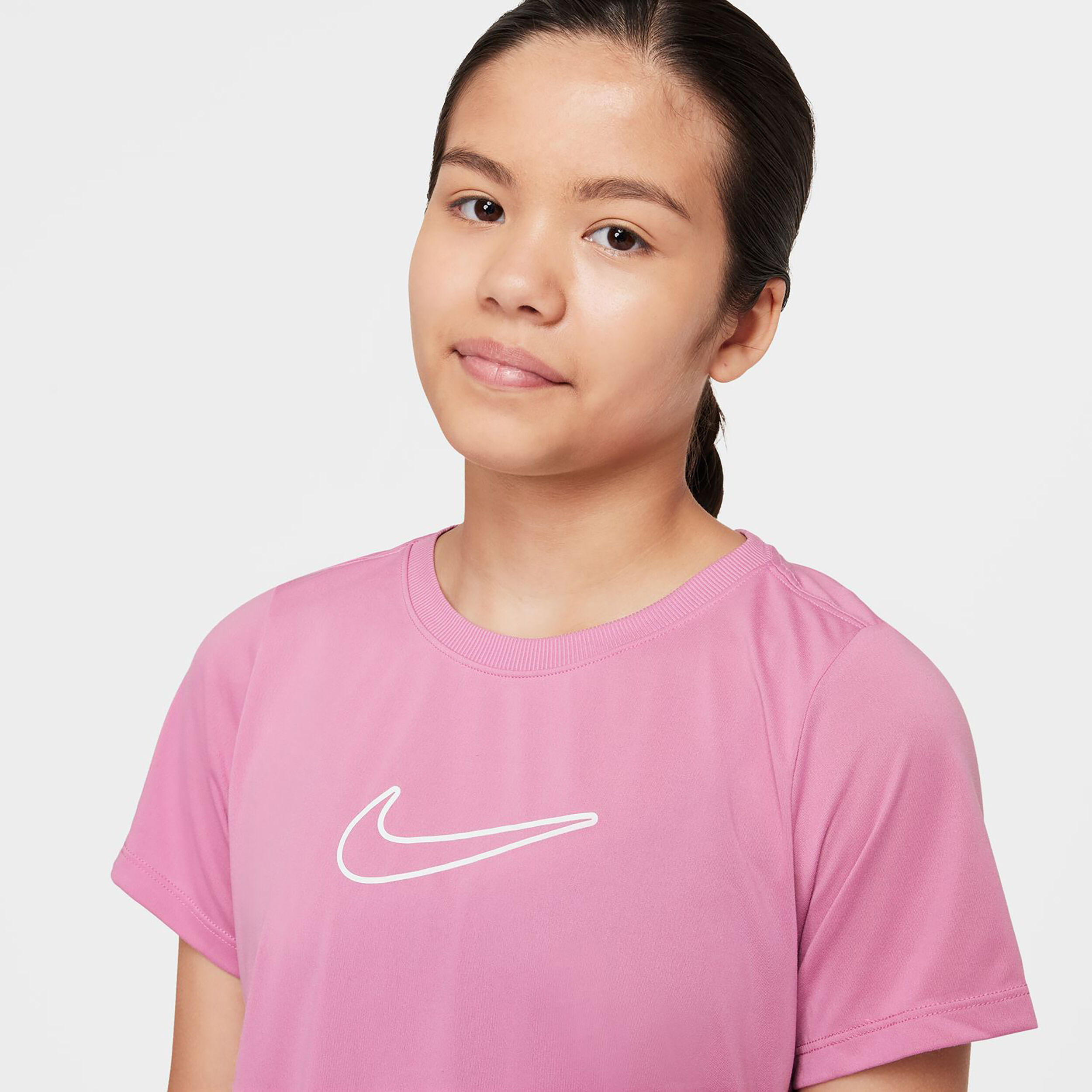 Buy Nike Dri Fit One STD T shirt Meisjes Roze online Tennis Point NL
