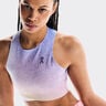 Court Crop Tanktop Dames - veelkleurig, 