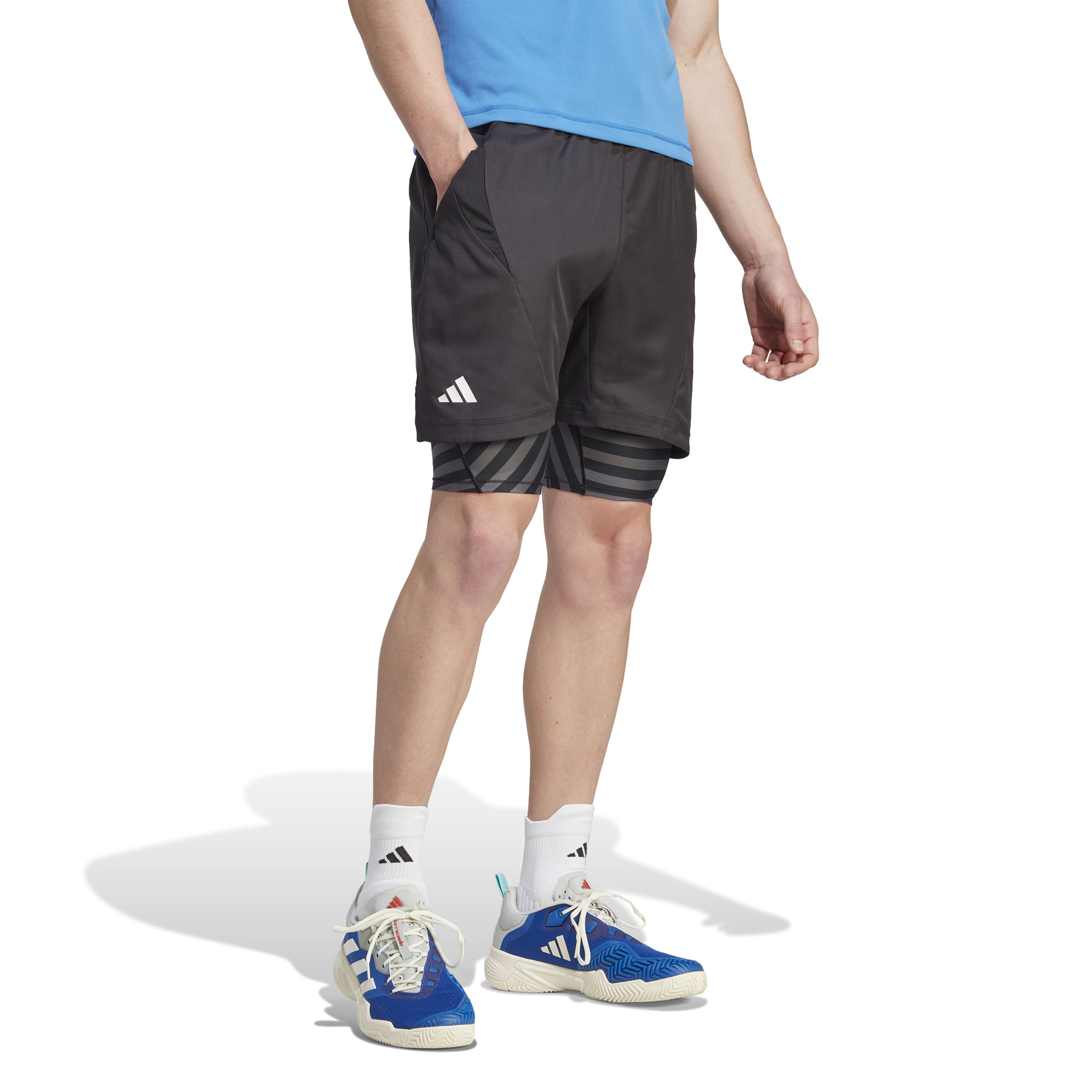 Adidas shorts 2 in 1 new arrivals
