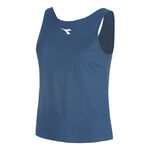 Diadora Kleding Diadora Icon Stratouno Tanktop Dames-donkerblauw