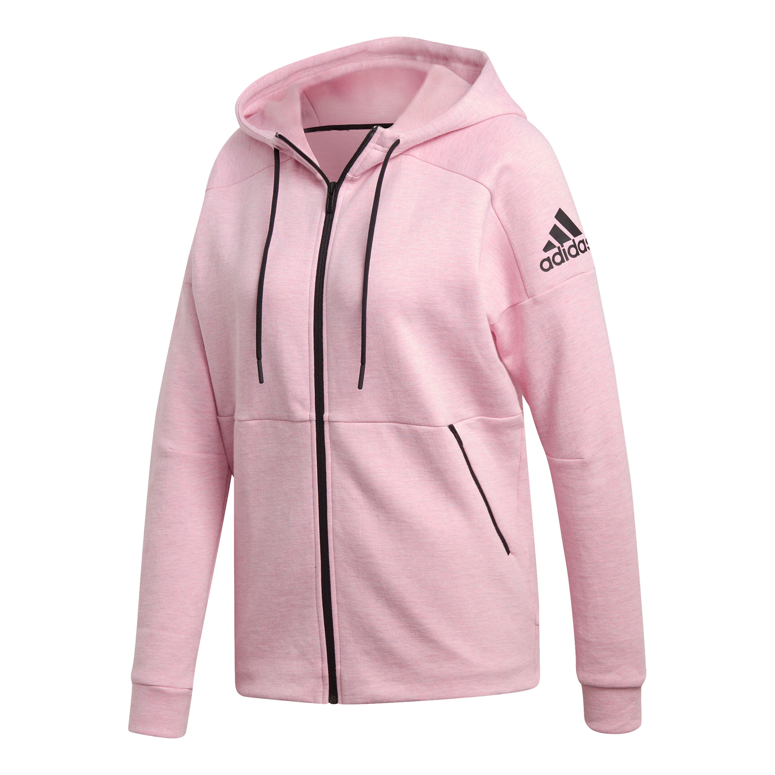 Adidas sweatjacke pink best sale