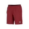 Santana Shorts Heren - donkerrood, 