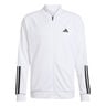 3 Stripes Knit Trainingsjack Heren-Wit,Zwart