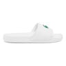 Serve Slide Badslippers - wit, groen