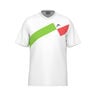 Topspin T-shirt Jongens-Rood,Wit