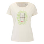 Babolat T-shirt Babolat EX Message T-shirt Dames-cr&egrave;me