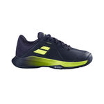 Babolat Tennisschoenen Babolat Propulse 3 Gravelschoen Kinderen - zwart, neongeel