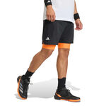 adidas Kleding adidas Club 2In1 Shorts Heren-zwart, oranje