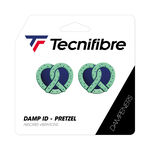 Tecnifibre Toebehoren voor rackets Tecnifibre Pretzel Damp Demper-Wit,Blauw